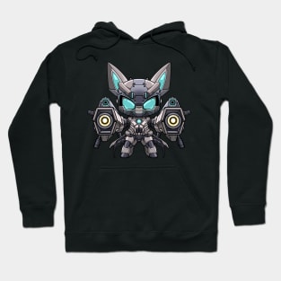 Robotic Defender - Batman Chibi Hoodie